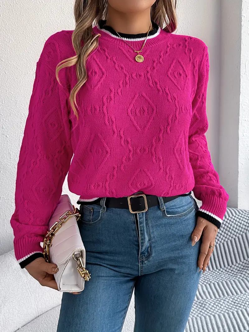 Verity - Eleganter gestreifter Pullover - Image 6
