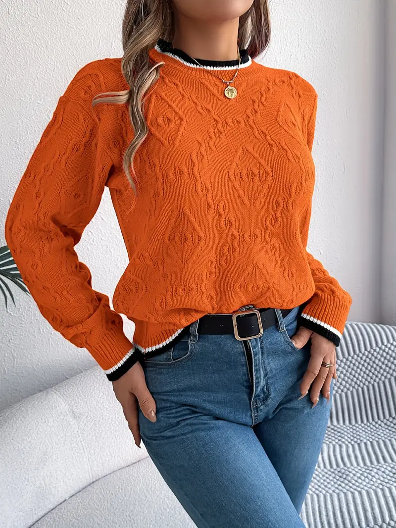 Verity - Eleganter gestreifter Pullover - Image 9