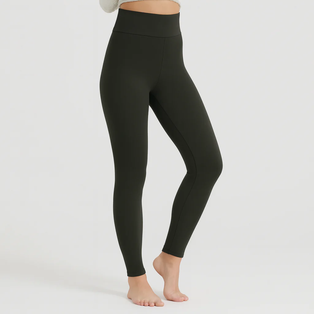 Veronica | Warme Fleece-Leggings mit hoher Taille - Image 2