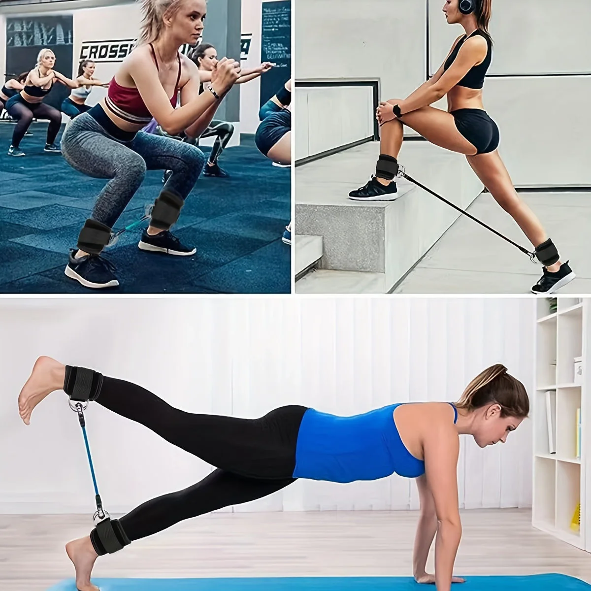 Verstellbare Knöchelriemen – Perfekt für das Po- und Beintraining zu Hause - Image 5
