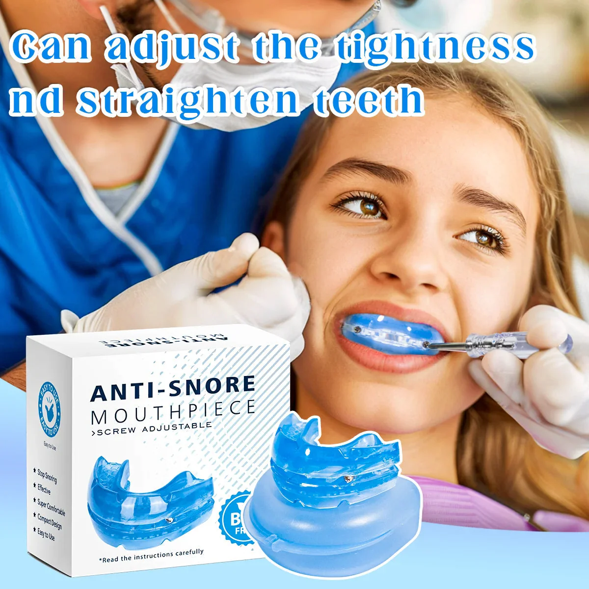 Verstellbarer Anti-Schnarch-Mundstück - Image 2