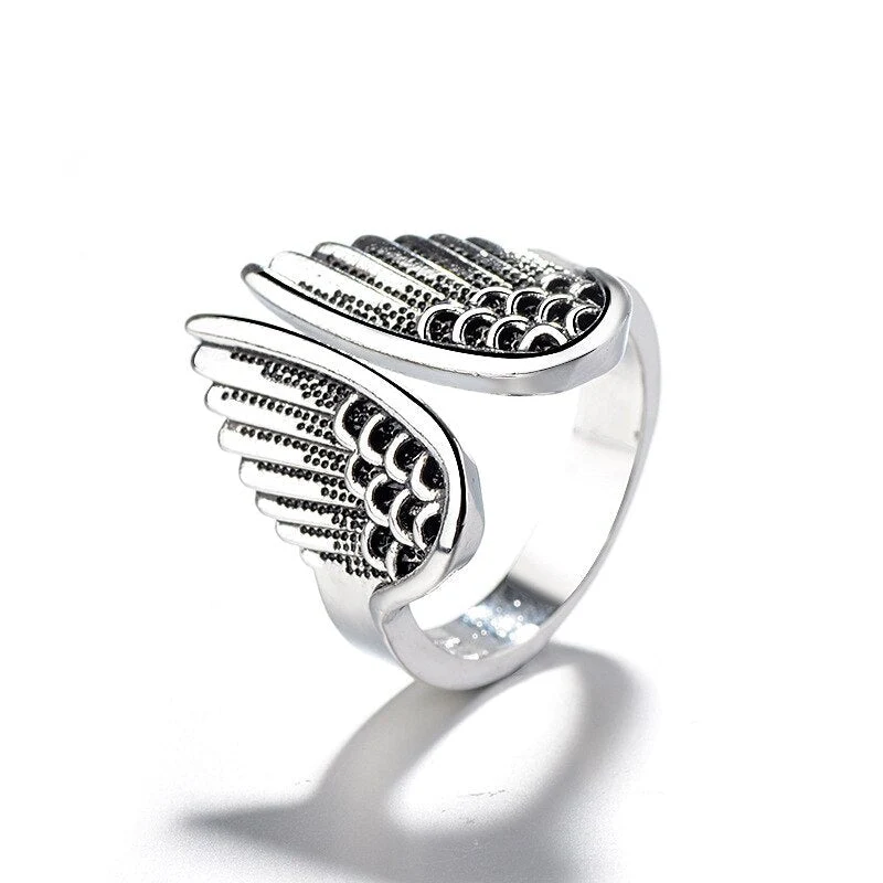 Verstellbarer Engelsring aus 925 Sterling Silber - Image 3
