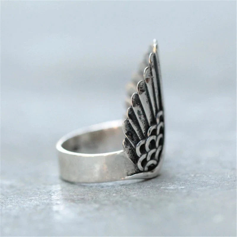 Verstellbarer Engelsring aus 925 Sterling Silber - Image 4