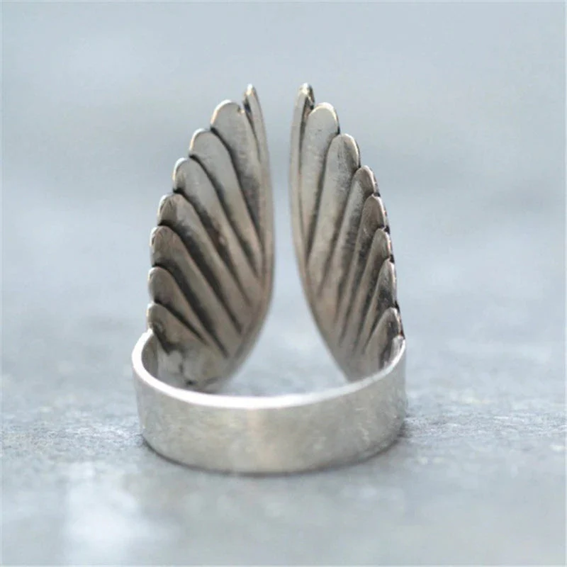 Verstellbarer Engelsring aus 925 Sterling Silber - Image 5