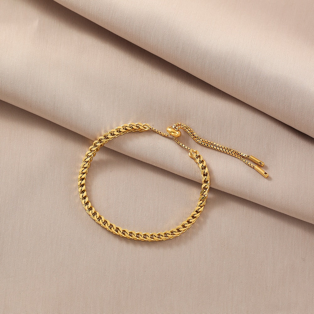 Verstellbares Gold- und Silberarmband - Image 3