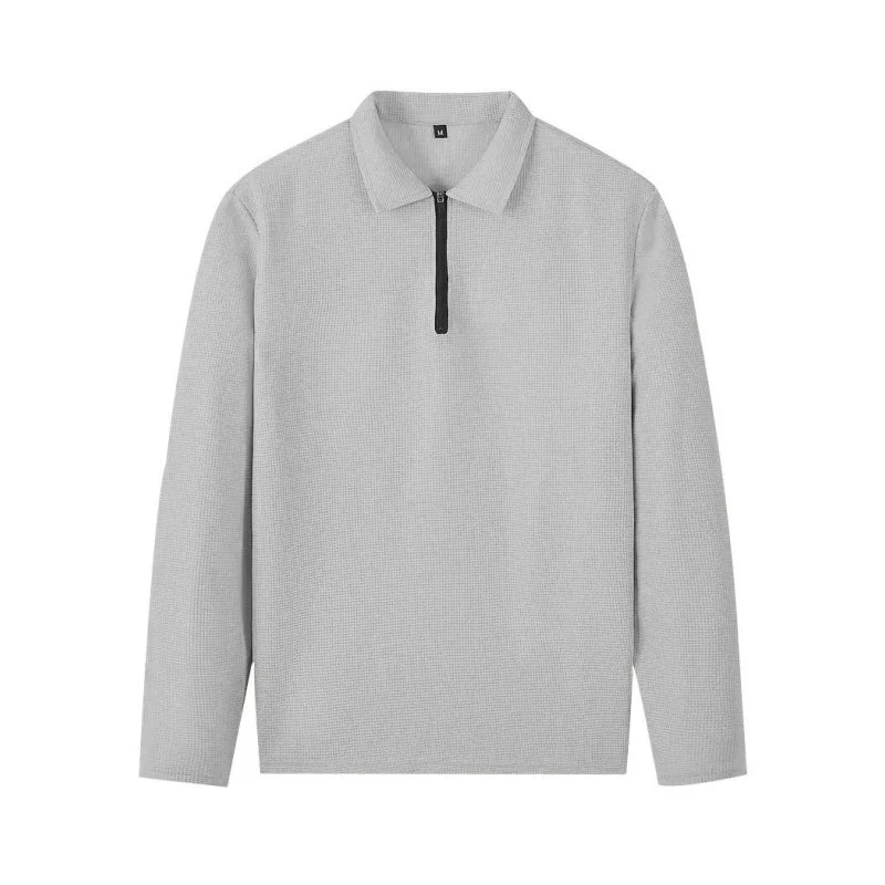 Vexar - Loungewear-Set aus Soft-Touch-Waffelstrick mit Quarter-Zip - Image 2