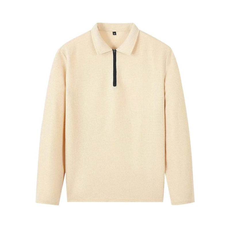 Vexar - Loungewear-Set aus Soft-Touch-Waffelstrick mit Quarter-Zip - Image 3
