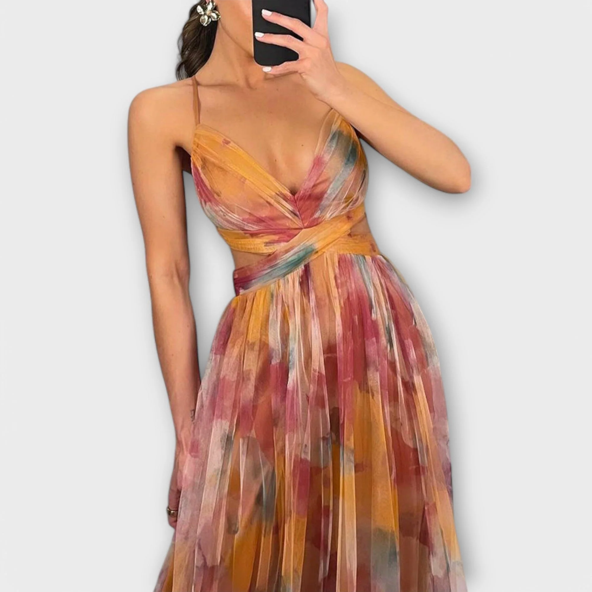 Veyna - figurformendes Maxikleid - Image 3