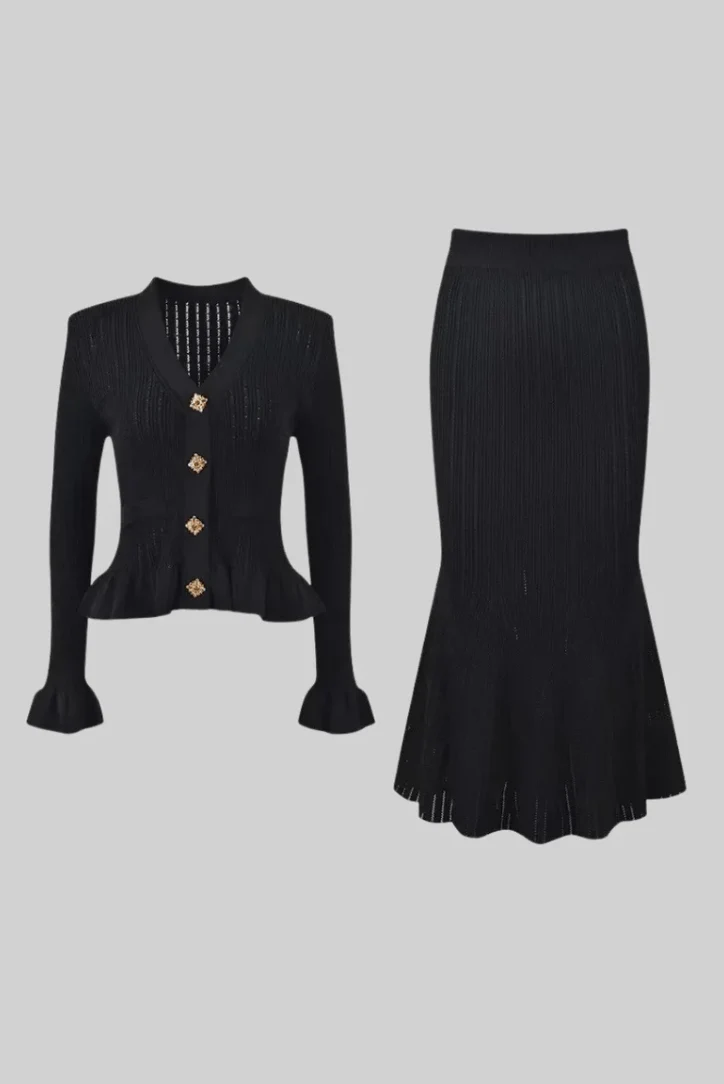 Victoria | Eleganter Strick-Zweiteiler – Klassische Eleganz für jeden Anlass - Image 7
