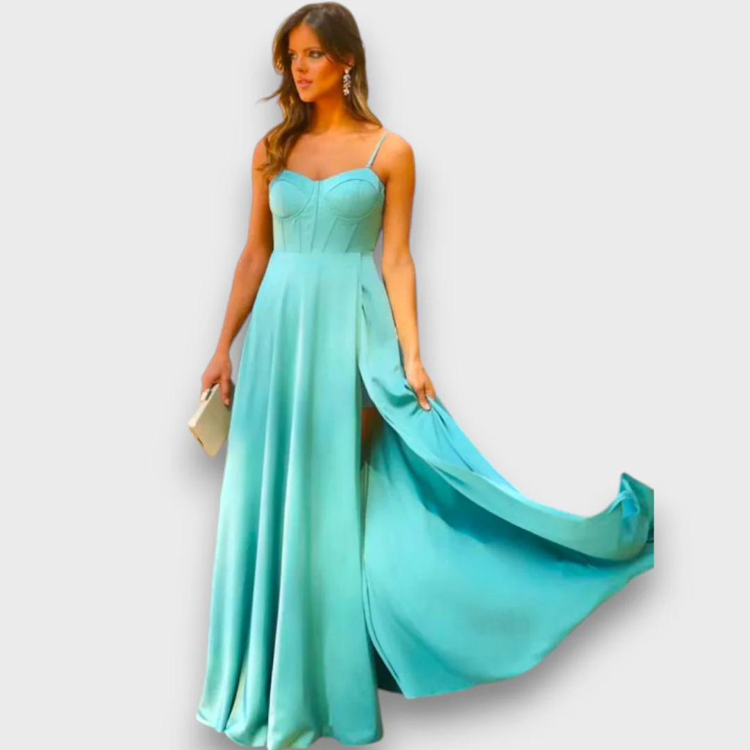 Victoria – Schulterfreies Abendkleid mit Rückenschnürung - Image 12