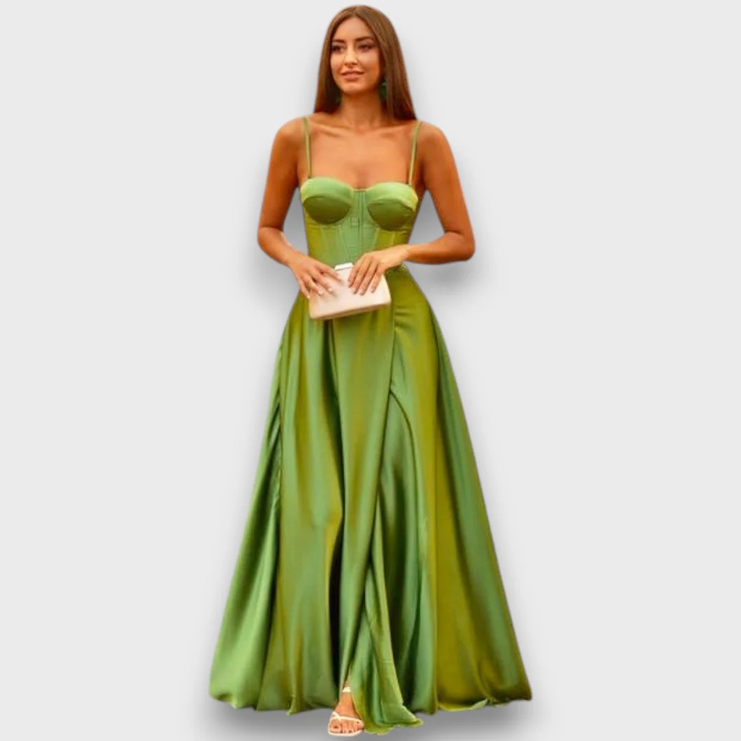 Victoria – Schulterfreies Abendkleid mit Rückenschnürung - Image 6