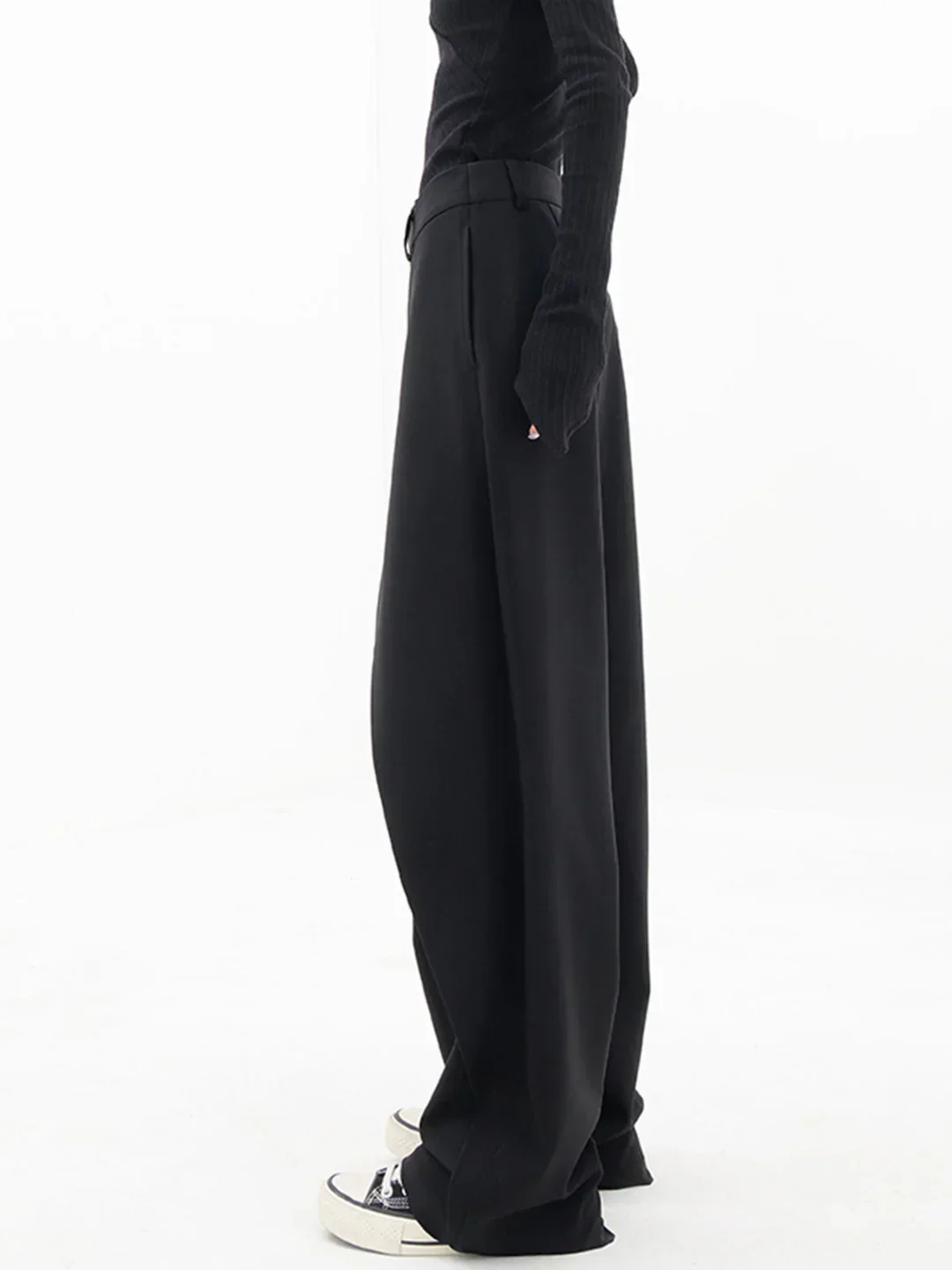 Vielseitige asymmetrische Baggyhose für Damen - Image 2