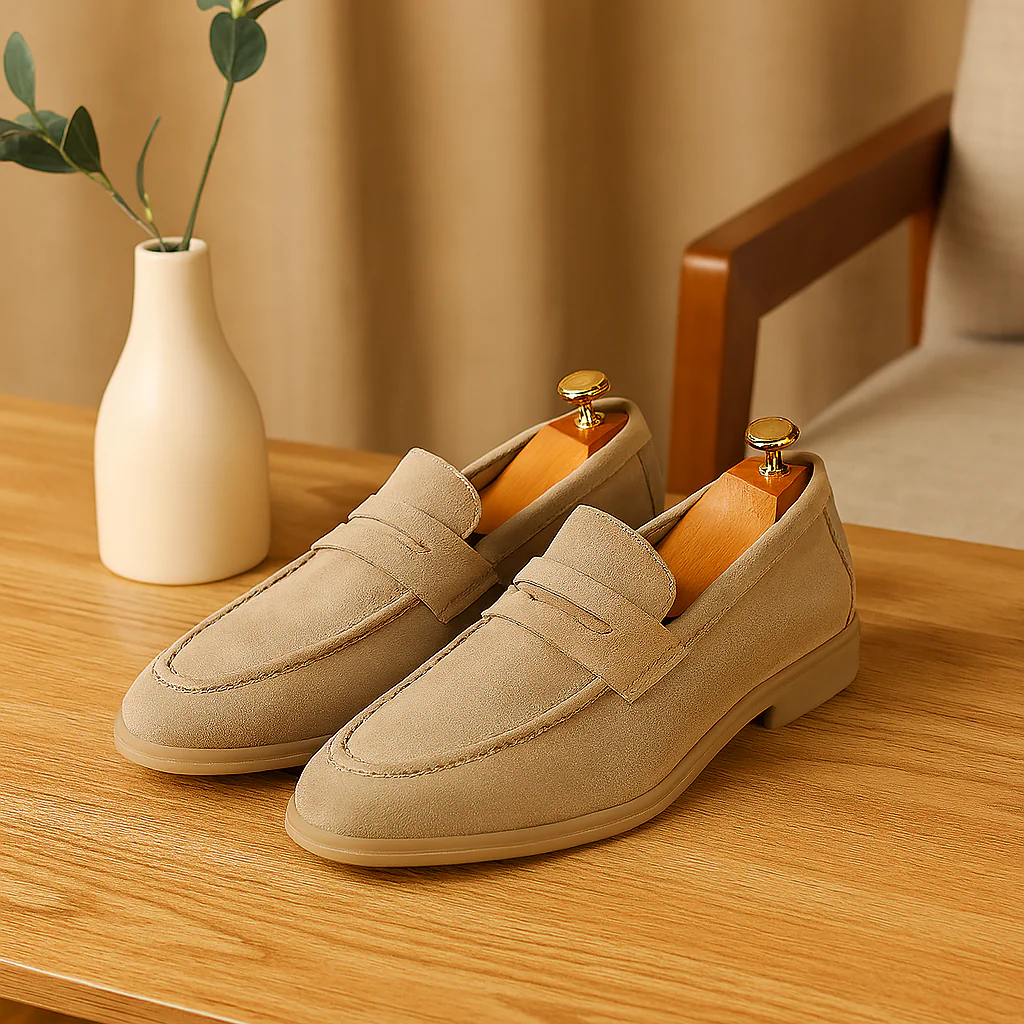 Vielseitige Business-Casual-Loafer für Herren – Stilvolle und schlichte Slip-On-Flats - Image 4