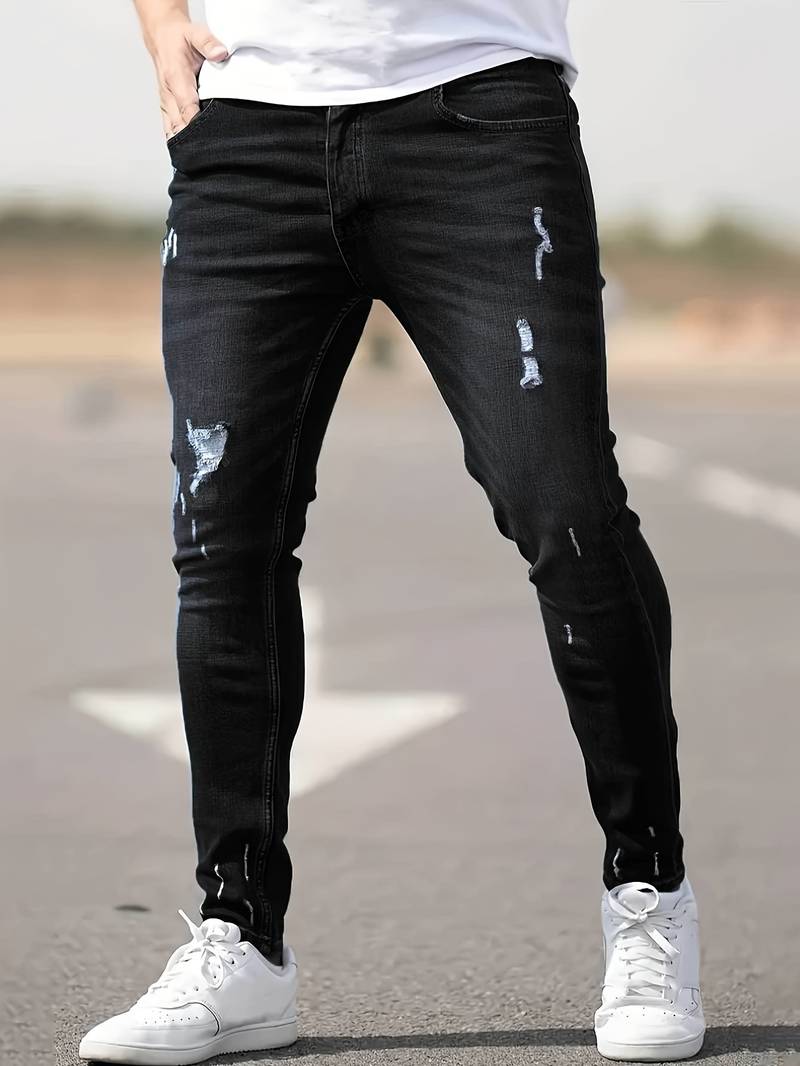 Vielseitige zerrissene Denim-Jeans - Jerwin - Image 2