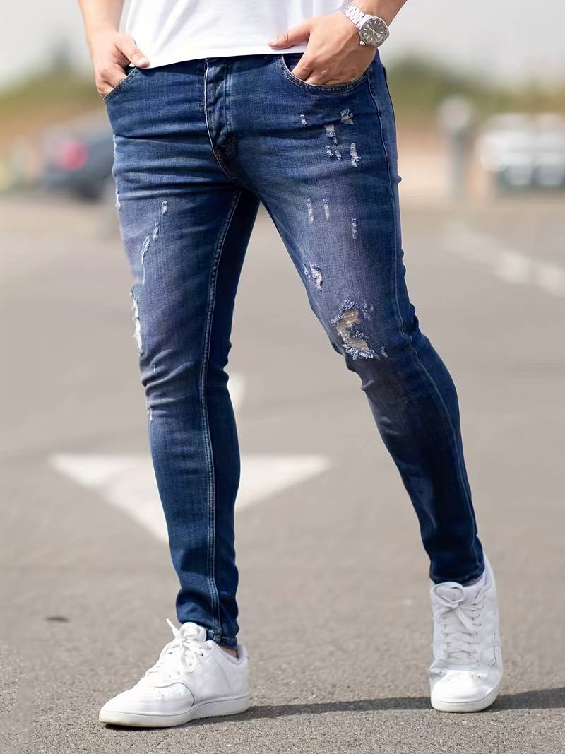 Vielseitige zerrissene Denim-Jeans - Jerwin - Image 3