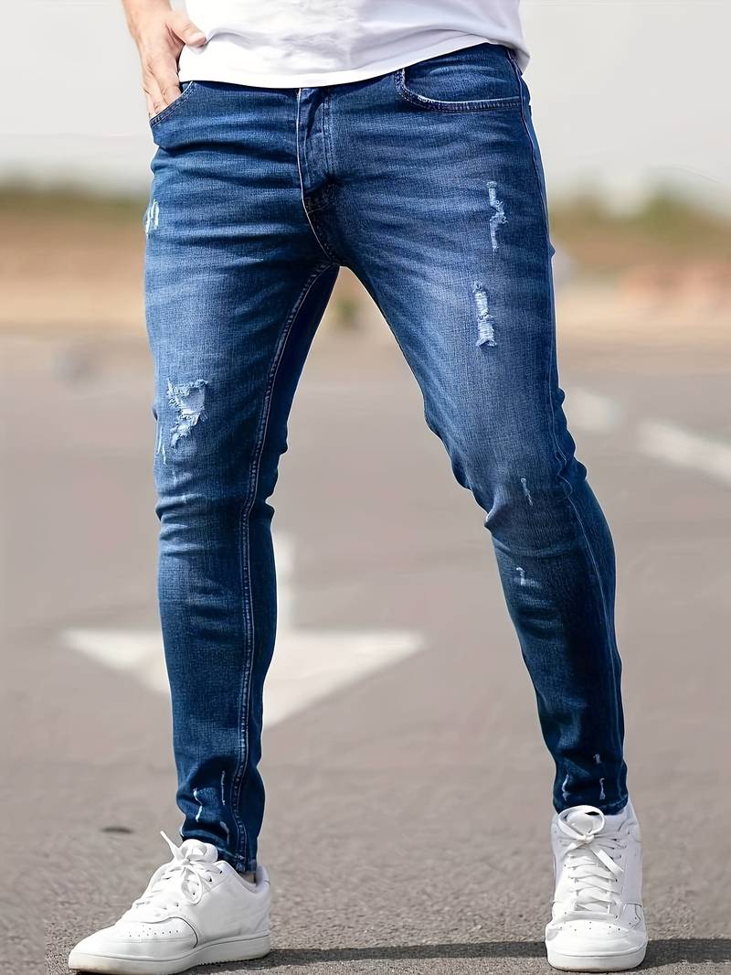 Vielseitige zerrissene Denim-Jeans - Jerwin - Image 5