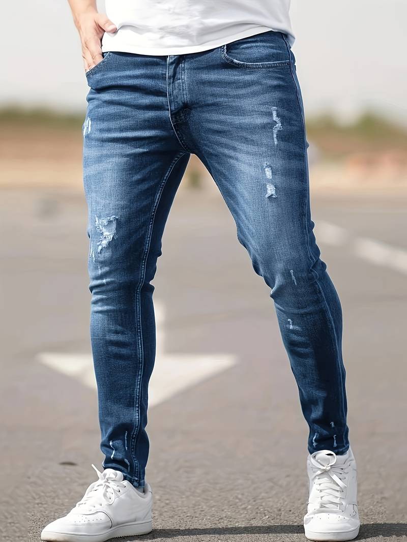 Vielseitige zerrissene Denim-Jeans - Jerwin - Image 6