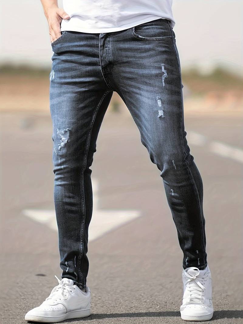 Vielseitige zerrissene Denim-Jeans - Jerwin - Image 7