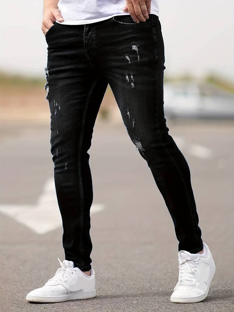 Vielseitige zerrissene Denim-Jeans - Jerwin - Image 8
