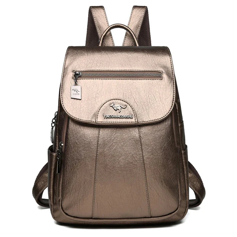 Vielseitiger Damen-Diebstahlschutz-Rucksack mit großem Fassungsvermögen und strapazierfähigem Material - Image 11