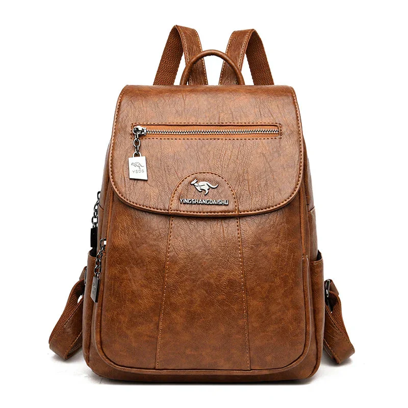 Vielseitiger Damen-Diebstahlschutz-Rucksack mit großem Fassungsvermögen und strapazierfähigem Material - Image 5