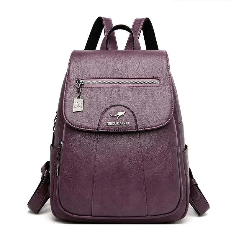 Vielseitiger Damen-Diebstahlschutz-Rucksack mit großem Fassungsvermögen und strapazierfähigem Material - Image 6