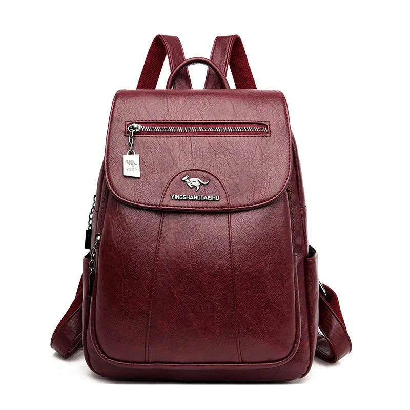 Vielseitiger Damen-Diebstahlschutz-Rucksack mit großem Fassungsvermögen und strapazierfähigem Material - Image 7