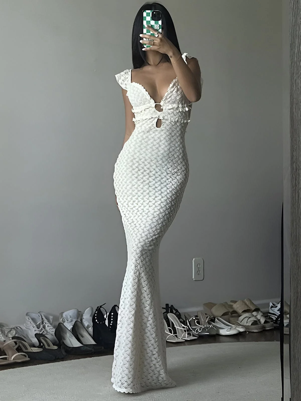 Viktoria | Verführerisches Meerjungfrau Stil Abendkleid mit Cut-Outs - Image 3