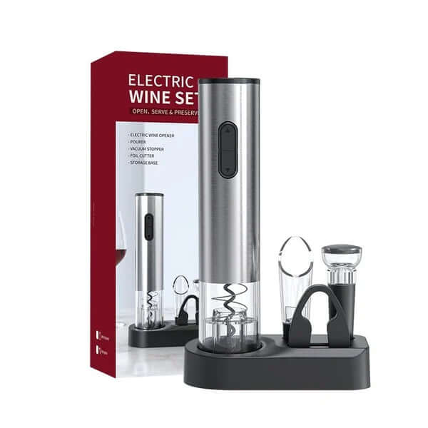 VinoLift Elektrisches Weinöffnerset – Mühelose Korkentfernung - Image 11