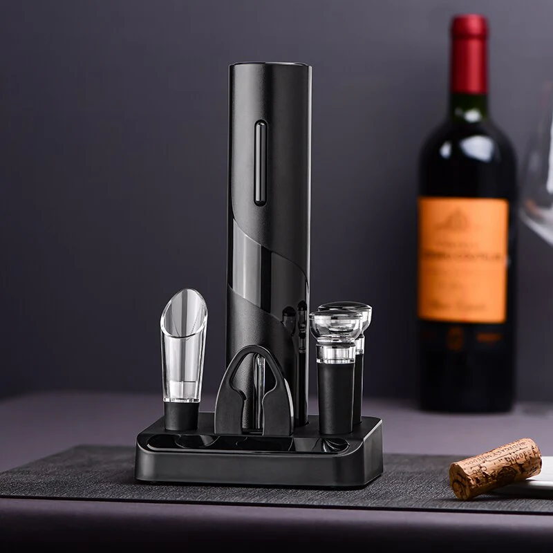 VinoLift Elektrisches Weinöffnerset – Mühelose Korkentfernung - Image 5