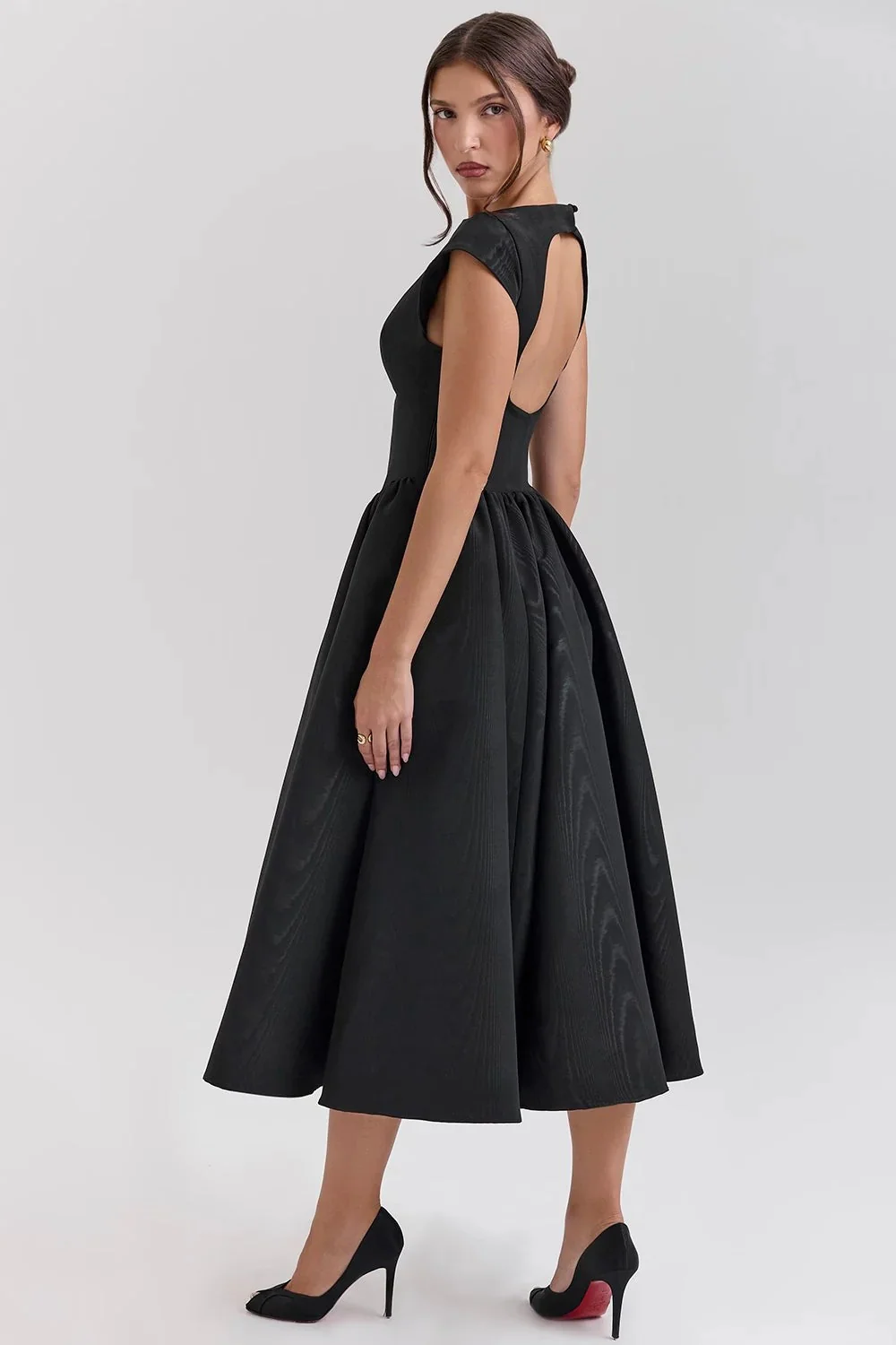 Vintage-Cocktailkleid für Damen | Midi - Image 4