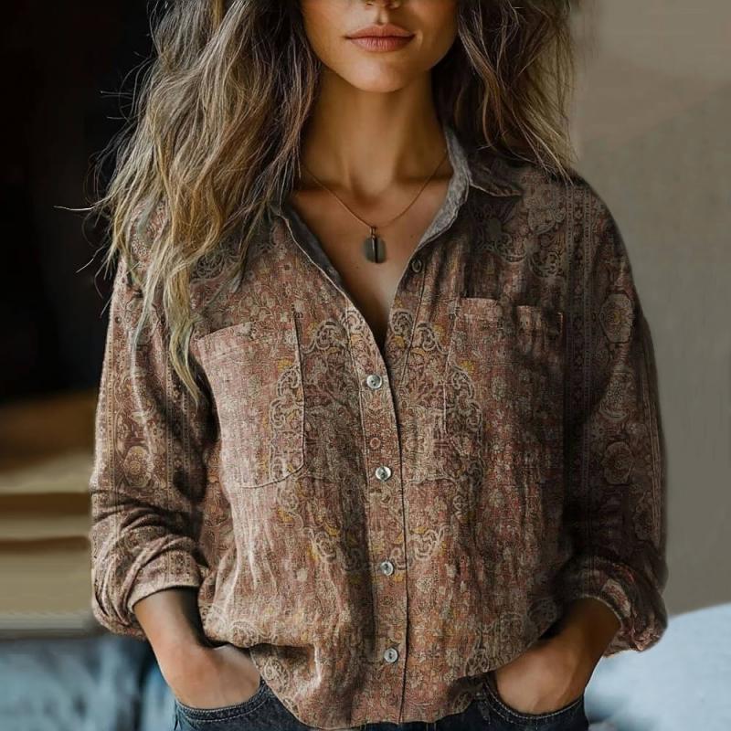 Vintage Damen Bluse - Image 10