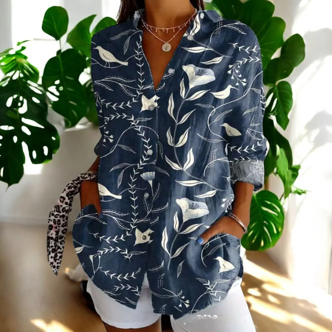 Vintage Damen Bluse in wunderschönen Farben - Image 9