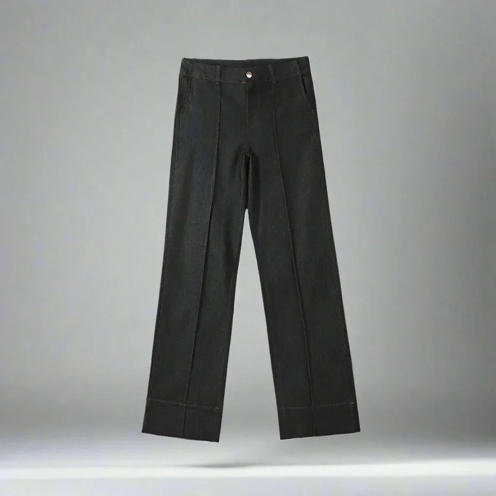 Vintage Damen Jeans-Anzug mit weitem Bein - Image 6