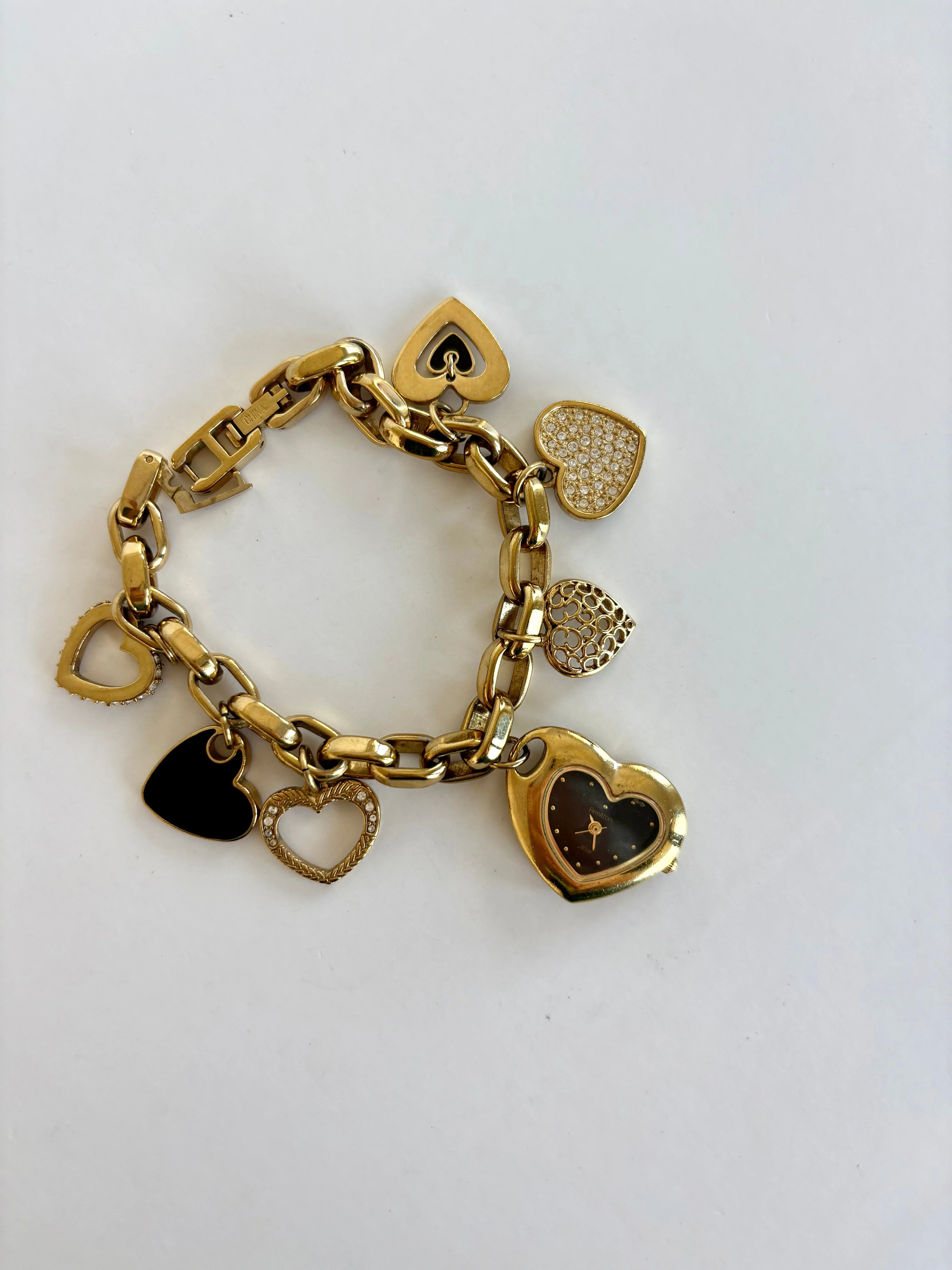 Vintage Gold Damen Armbanduhr