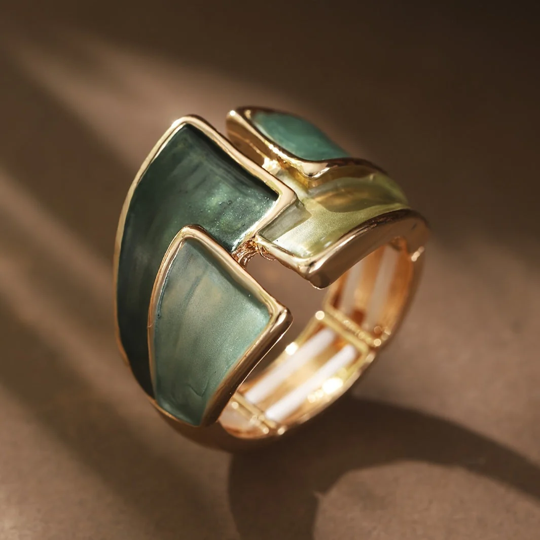 Vintage handgemalter Ring - Image 2