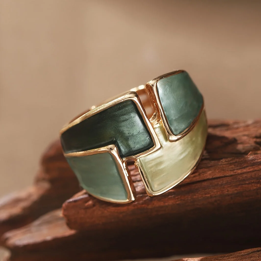 Vintage handgemalter Ring - Image 6