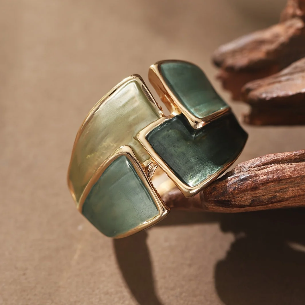 Vintage handgemalter Ring - Image 7