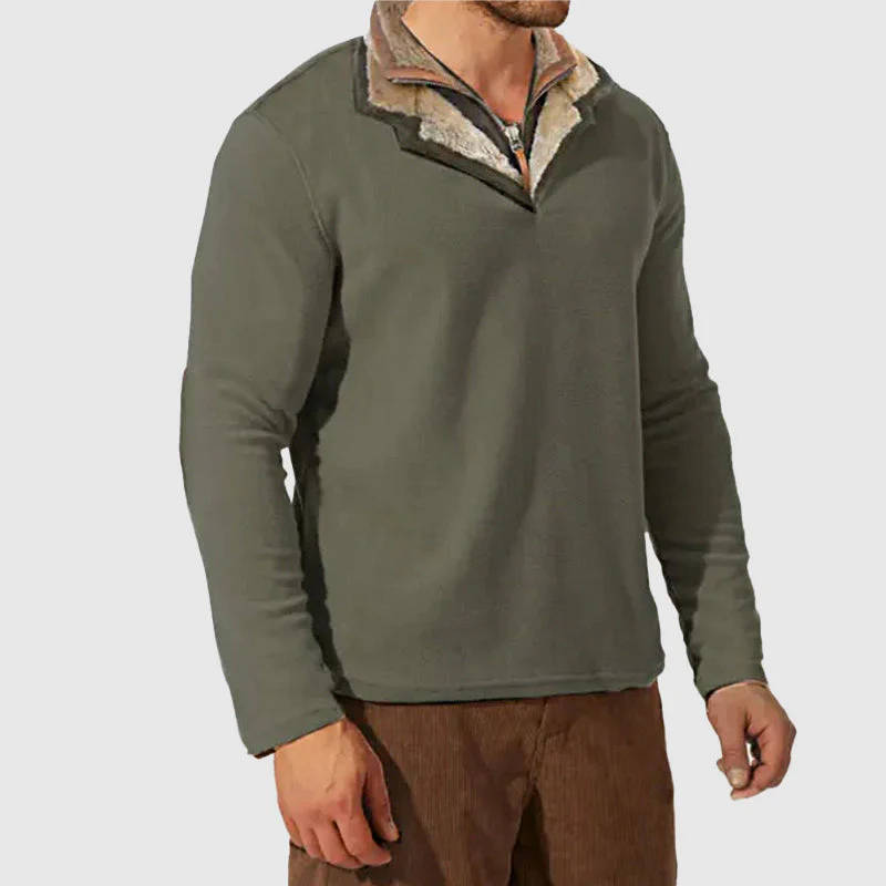 Vintage-Kragen-Pullover für Herren - Image 4