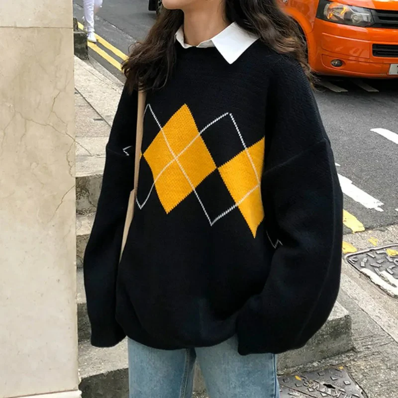 Vintage-Pullover in Übergröß für Damen | Strick - Image 5