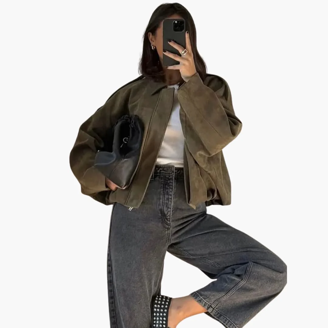 Vintage Übergangsjacke für Damen - Image 3