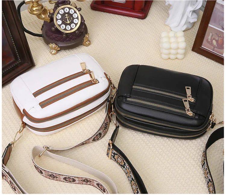 Violett | Finsk PU Leder Schultertasche - Image 6