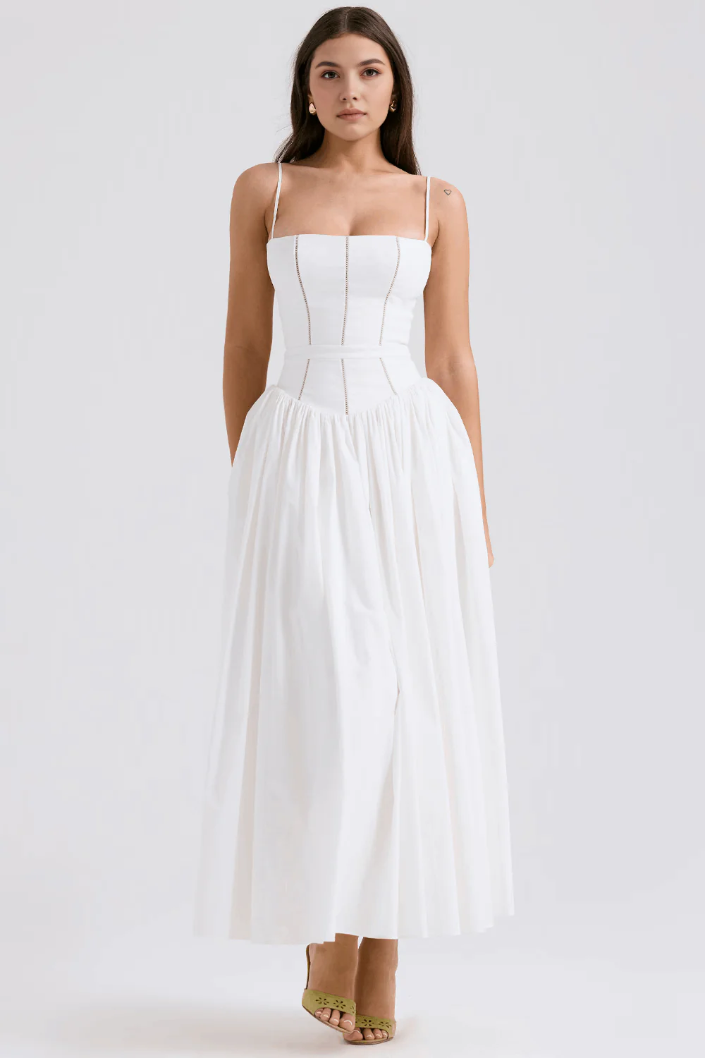 VIOLETTA - Posy Midi Kleid - Image 11