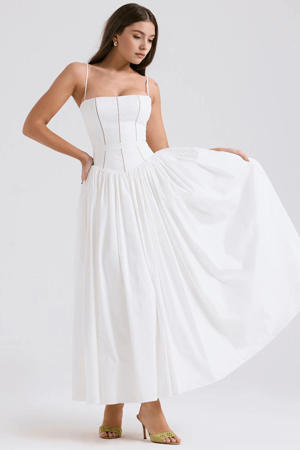 VIOLETTA - Posy Midi Kleid - Image 7
