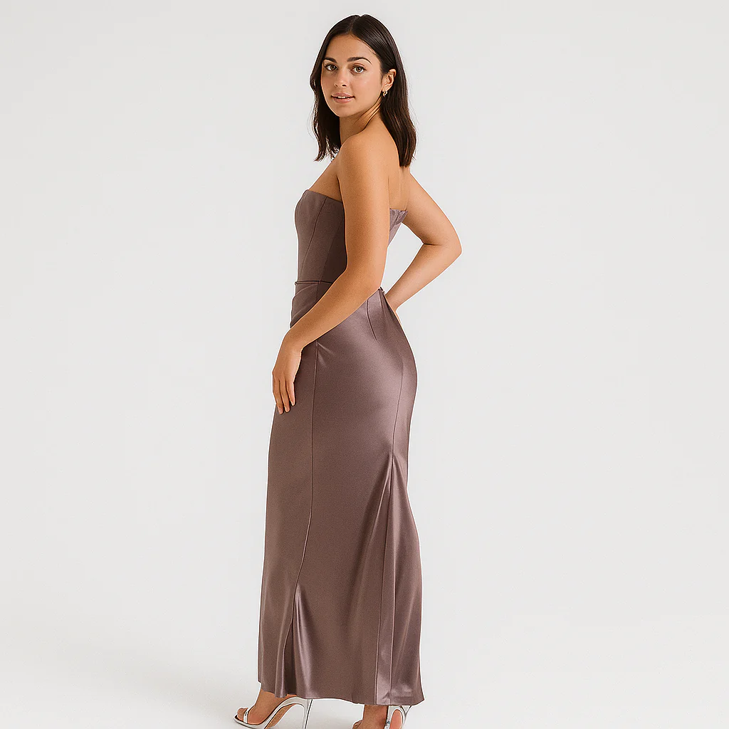 Vivienne – Elegantes Retro-Trägerloses Partykleid - Image 5