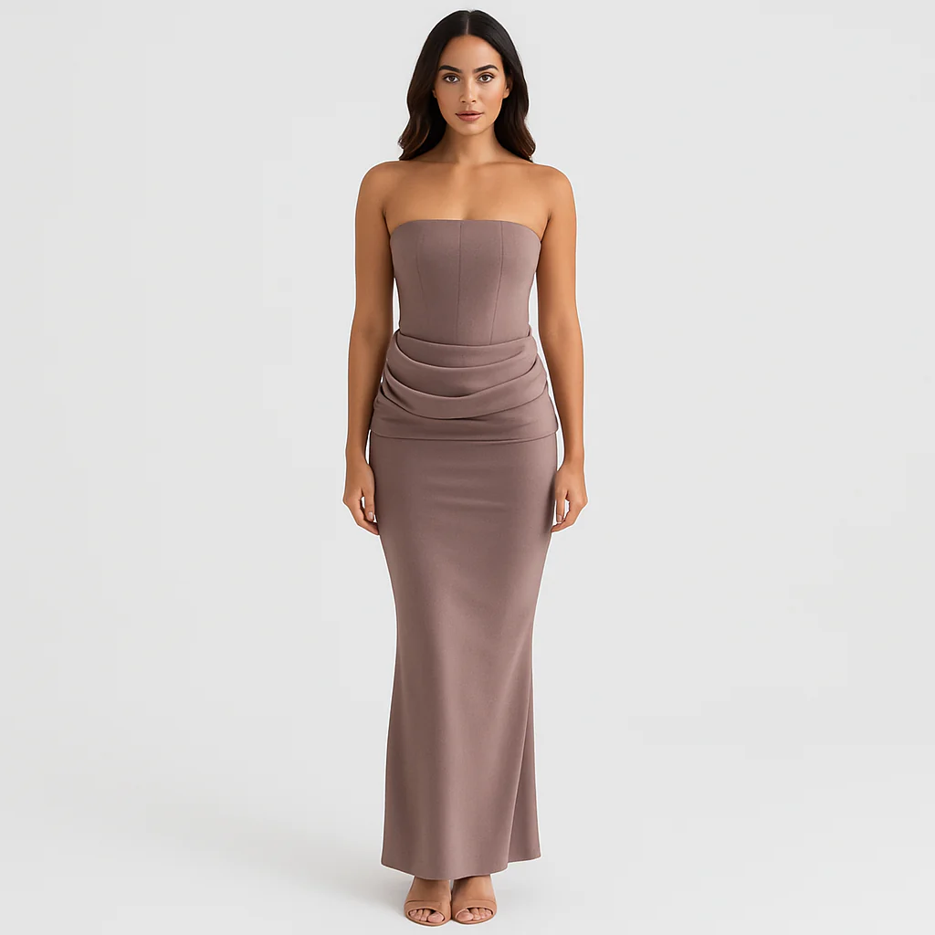 Vivienne – Elegantes Retro-Trägerloses Partykleid - Image 7