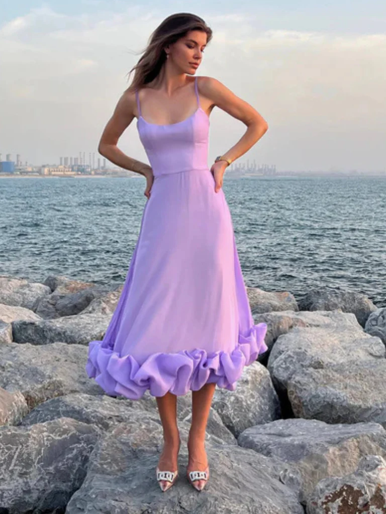 VIVIENNE RUFFLE DRESS - Image 10
