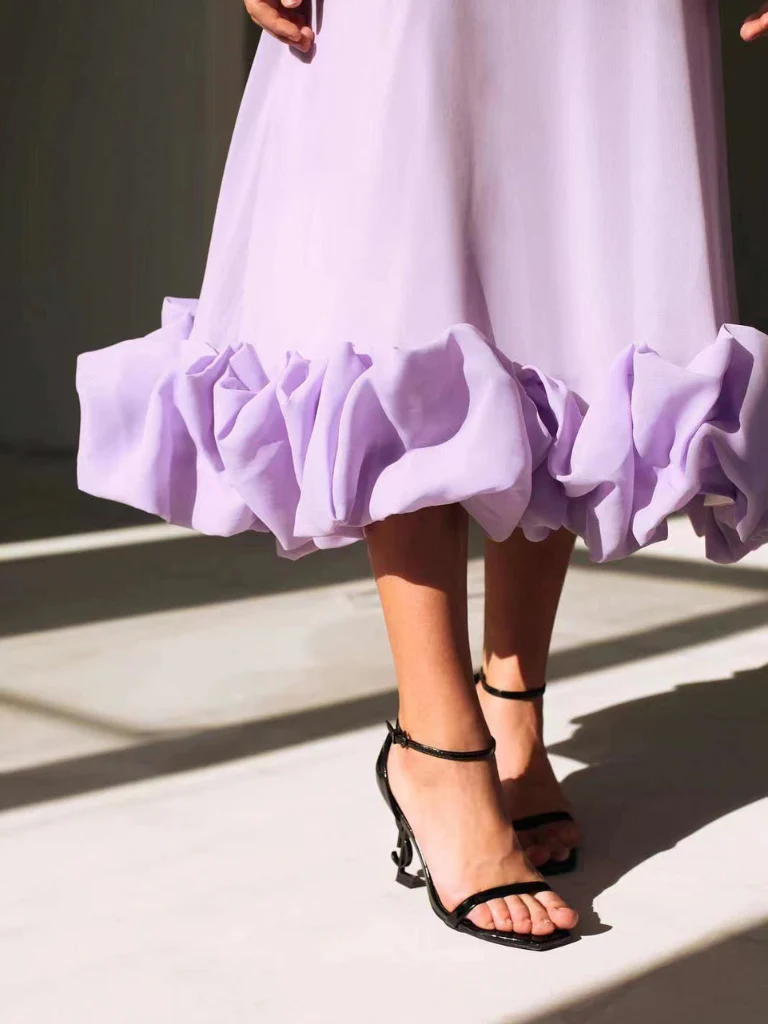 VIVIENNE RUFFLE DRESS - Image 3