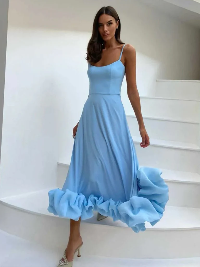 VIVIENNE RUFFLE DRESS - Image 9