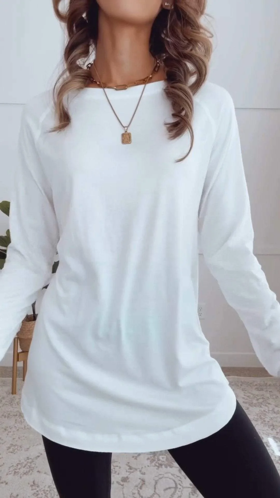 Vivienne™ Schmeichelhafte Lange Ärmel - Image 3